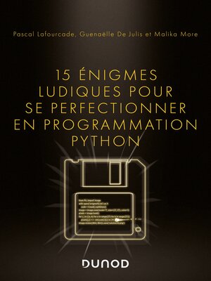 cover image of 15 énigmes ludiques pour se perfectionner en programmation Python